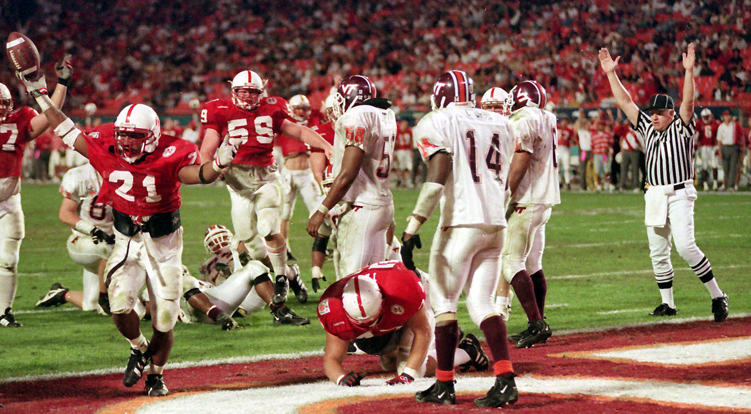 1996 season: Orange Bowl